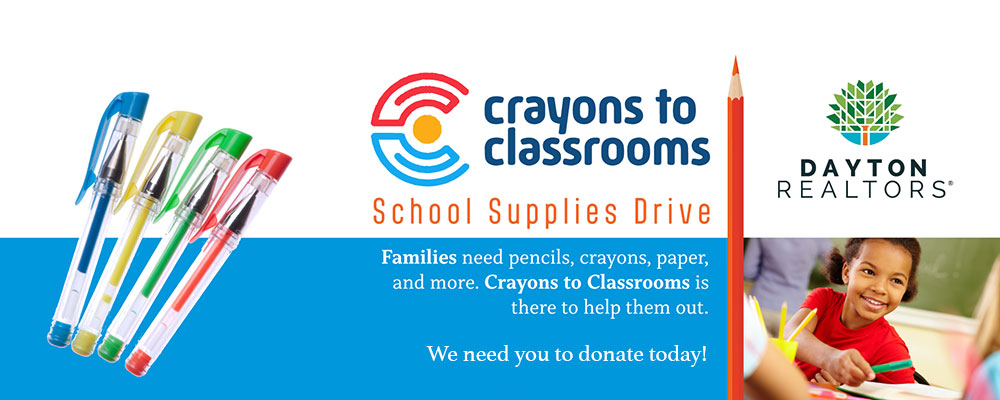 Donate to Crayons to Classrooms school supply drive