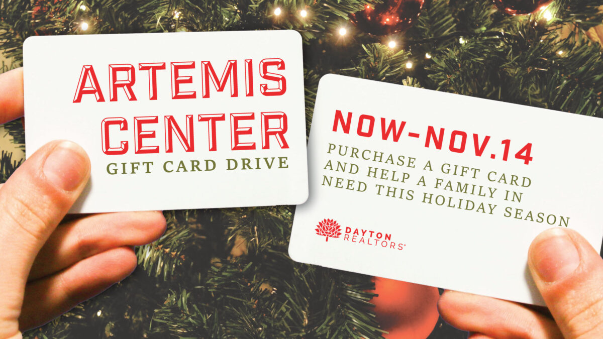 Artemis Center Gift Card Drive