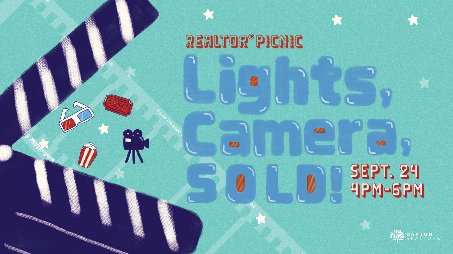 Lights, Camera, Action: Realtor Picnic, Sep. 24